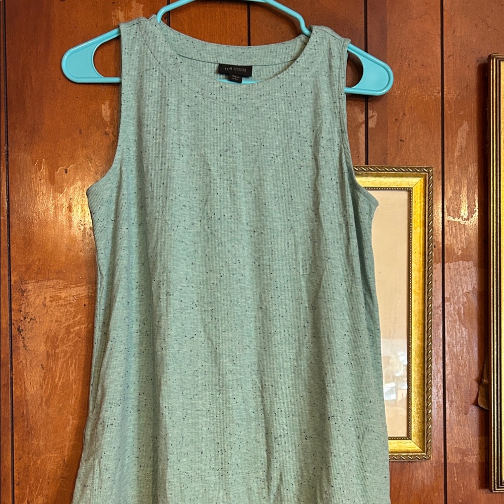 J. Jill Light Green Tank Top